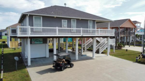 Hot Tub Golf Cart Near beach Coastal Retreat